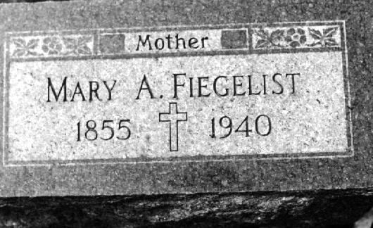 GravestoneMaryAFiegelist.jpg (45276 bytes)
